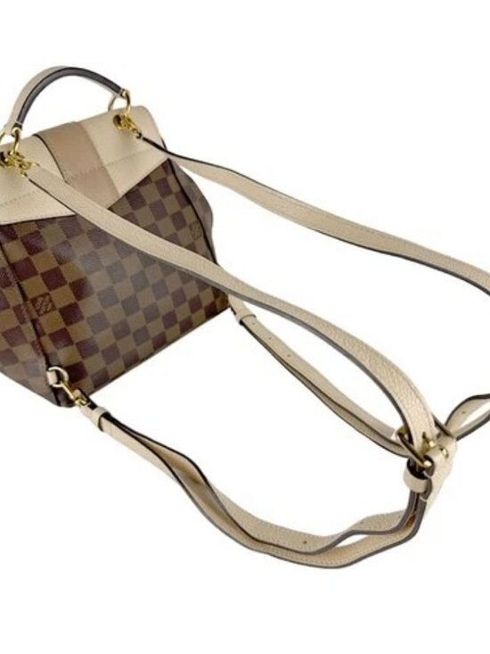 Auth LOUIS VUITTON Damier Clapton Backpack Brown/Beige N42259 - z9416